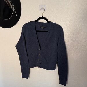 Love tree blue cardigan